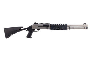 Benelli LE M4 12GA Shotgun with Titanium Cerakote finish
